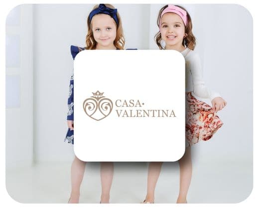 Logo Casa Valentina Moda Infantil