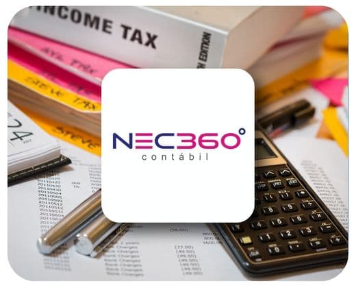Logo NEC360° Contábil