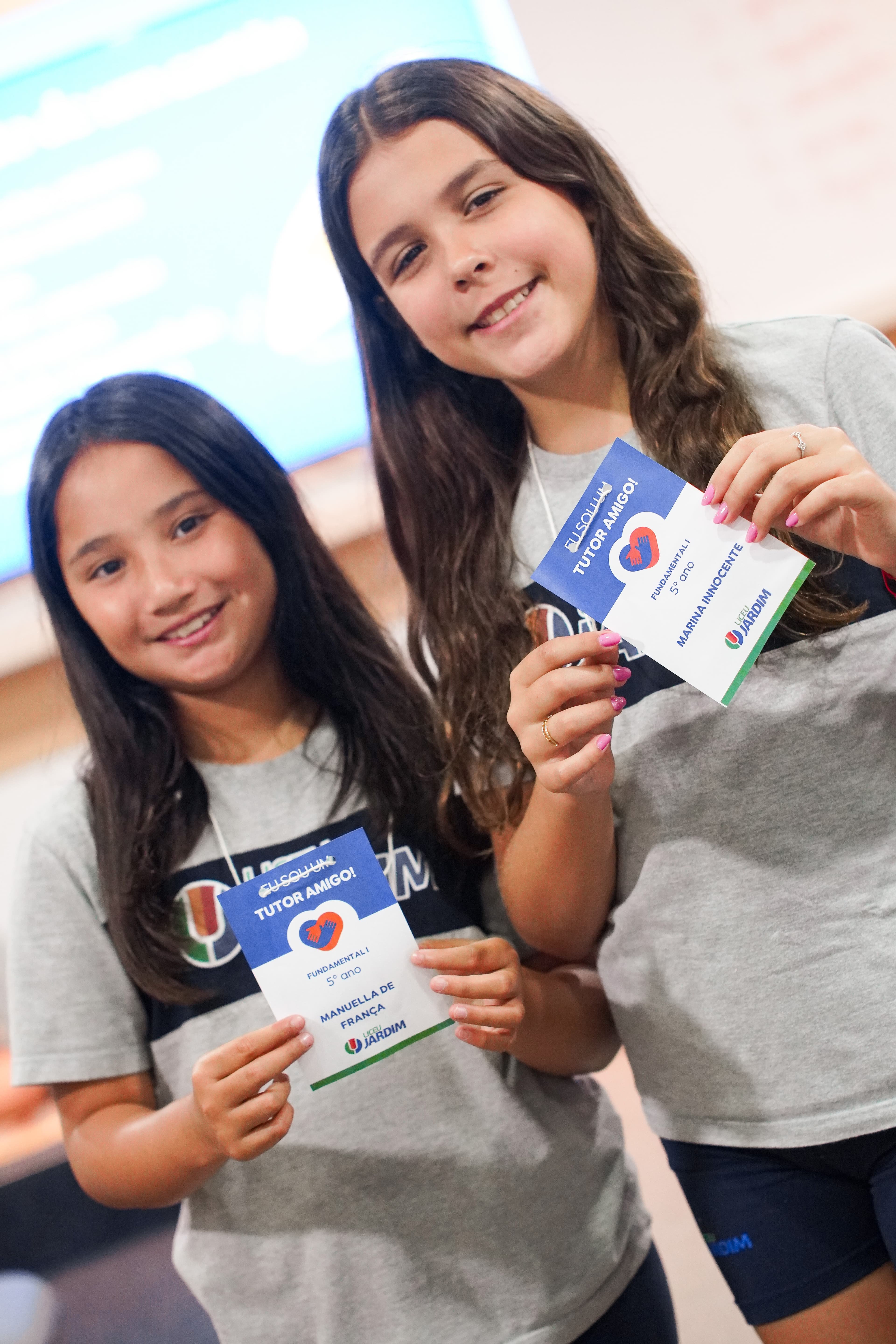 Alunos participando do Tutor Amigo
