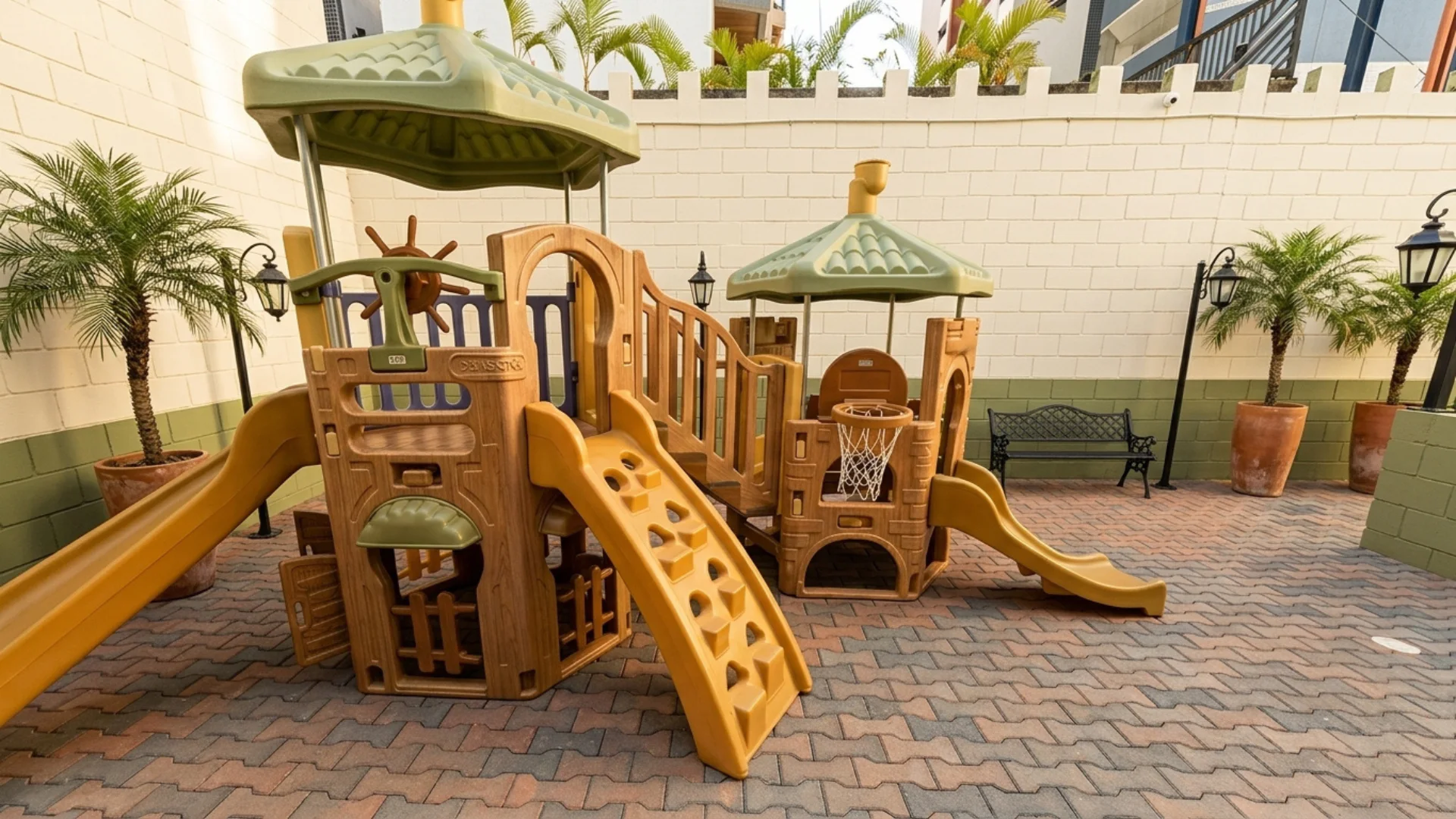 Parque externo da Educação Infantil